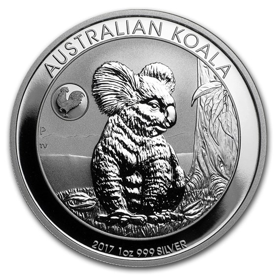 2017 Australia 1 oz Silver Koala BU (Rooster Privy) 2017 Australia 1 oz Silver Koala BU (Rooster Privy)
